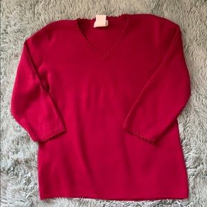 Red Dressy Sweater